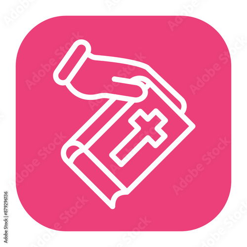 Bestowal icon vector image. Can be used for Inheritance.
