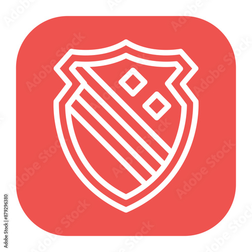 Family Crest icon vector image. Can be used for Inheritance.