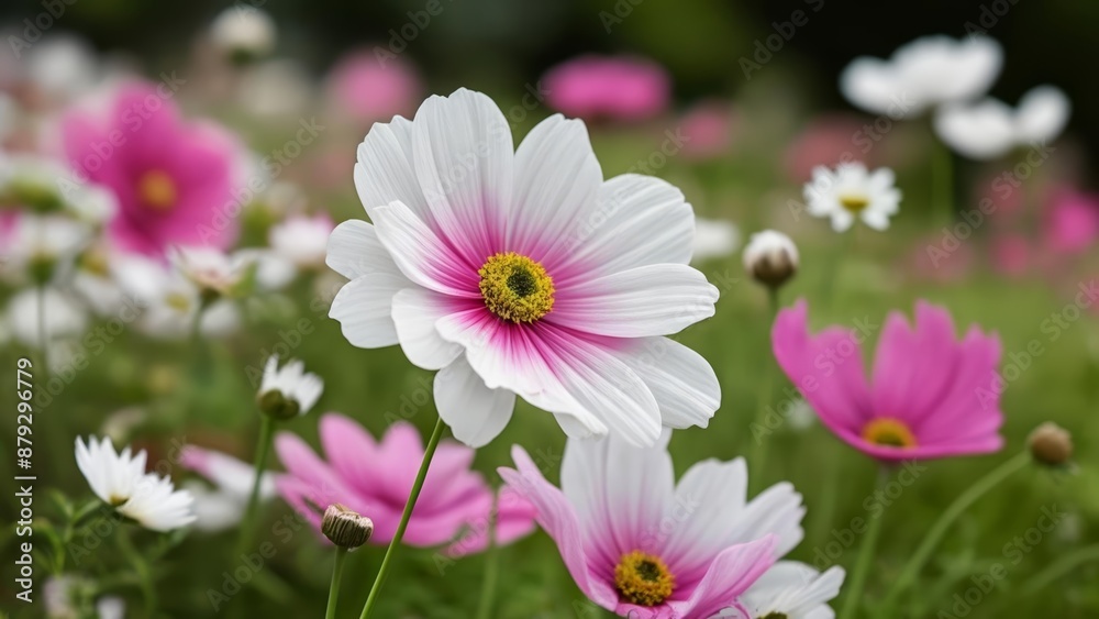 Blooming beauty in a field of dreams Blooming beauty in a field of dreams