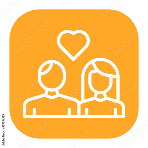 Best Friends icon vector image. Can be used for Social Relationship.
