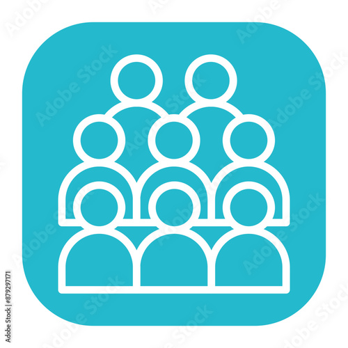 Community icon vector image. Can be used for Social Relationship.