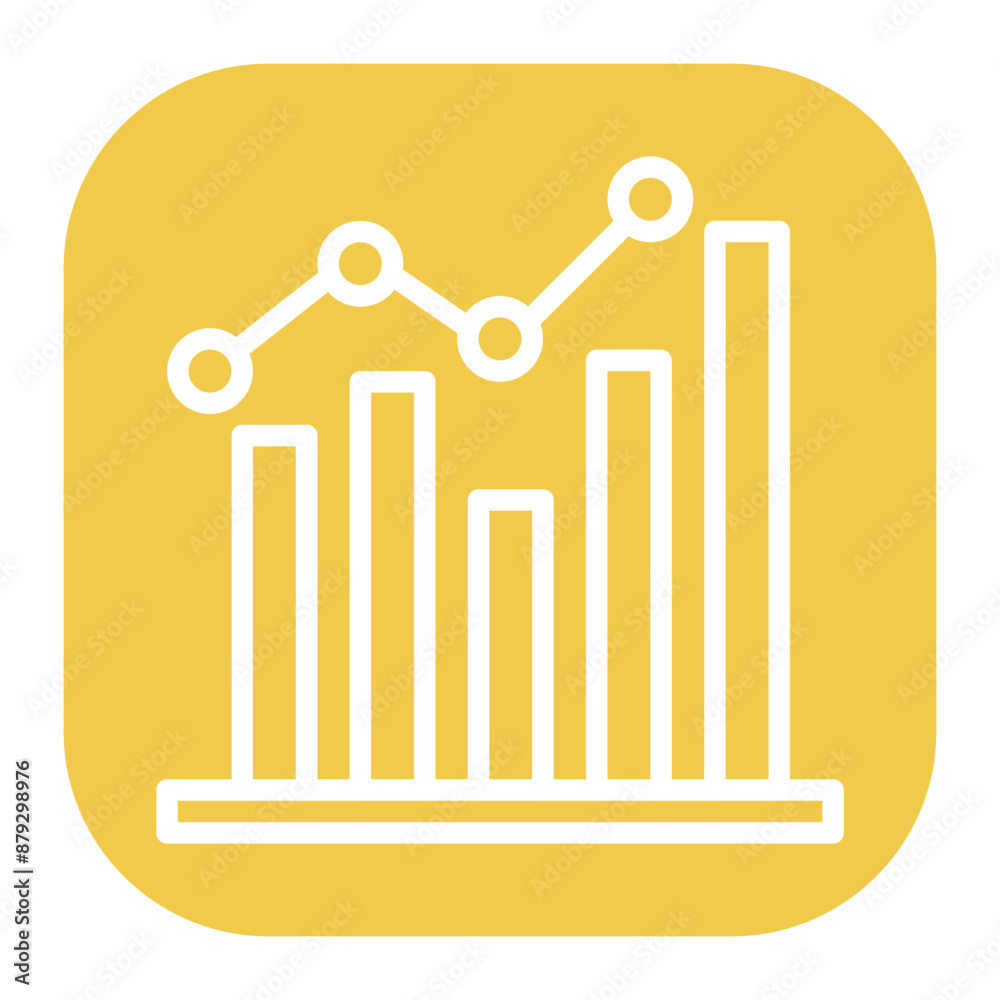 Chart icon vector image. Can be used for Market Research. Chart icon vector image. Can be used for Market Research.