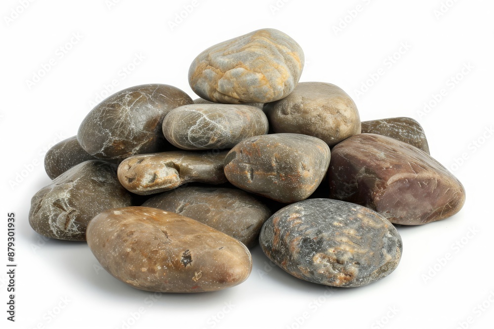 Pile of Smooth River Rocks Pile of Smooth River Rocks