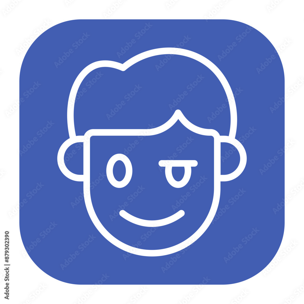 Proud icon vector image. Can be used for Human Emotions. Proud icon vector image. Can be used for Human Emotions.