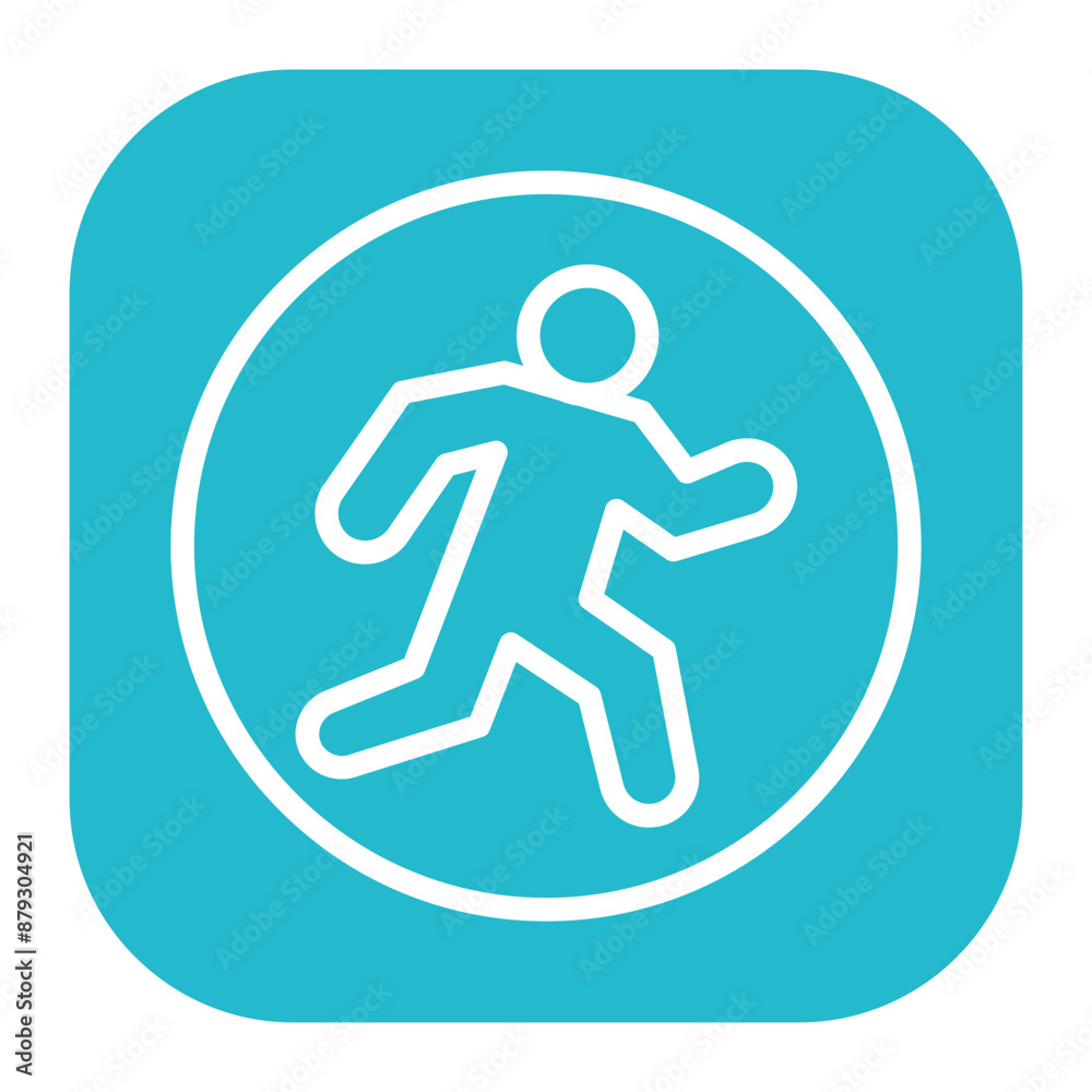 Running in Circles icon vector image. Can be used for Burnout. Running in Circles icon vector image. Can be used for Burnout.