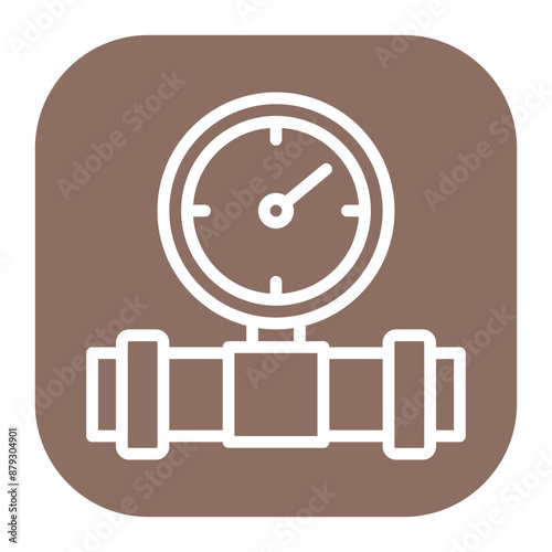 Pressure icon vector image. Can be used for Burnout.
