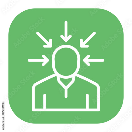 Strain icon vector image. Can be used for Burnout.