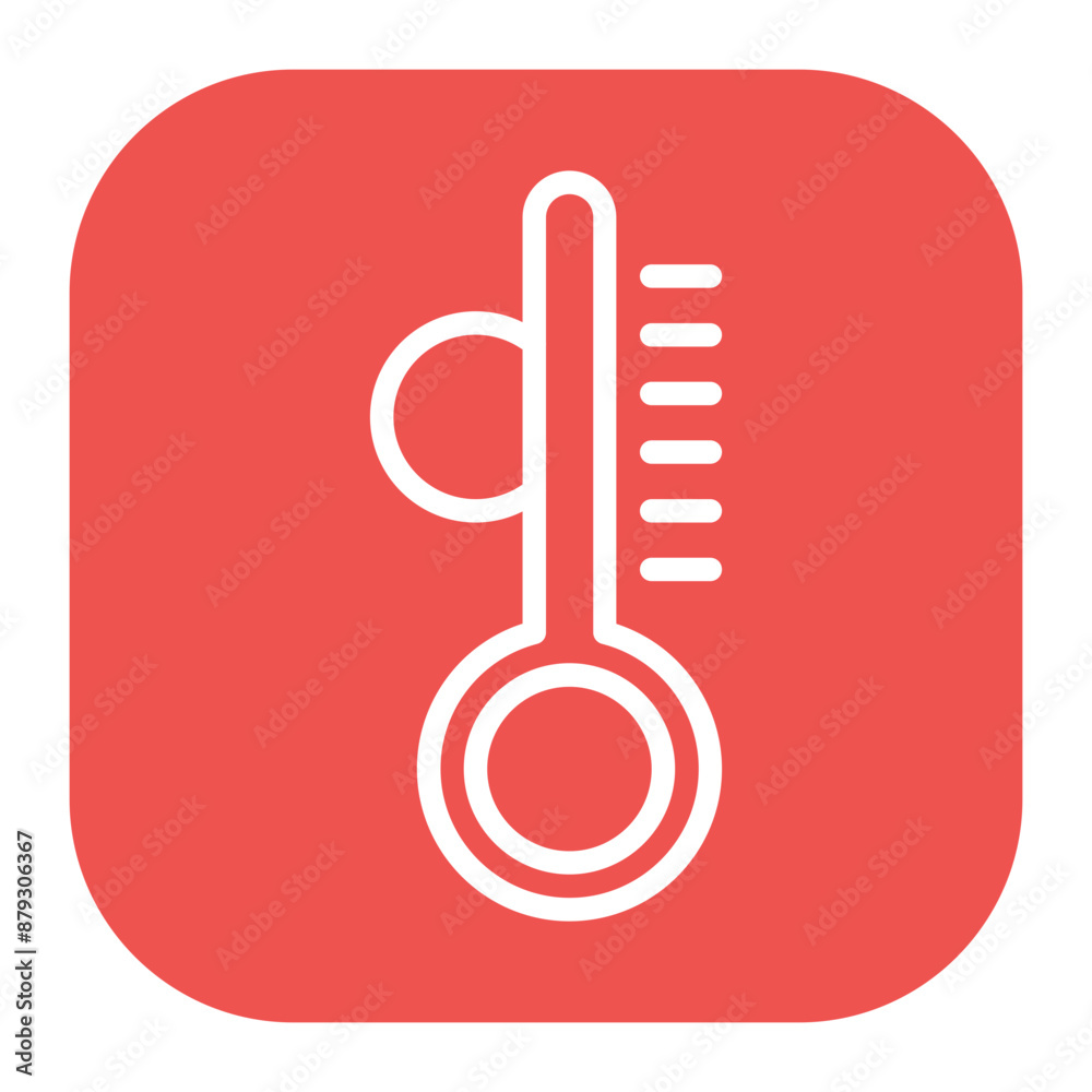 Temperature icon vector image. Can be used for 3d Printing. Temperature icon vector image. Can be used for 3d Printing.