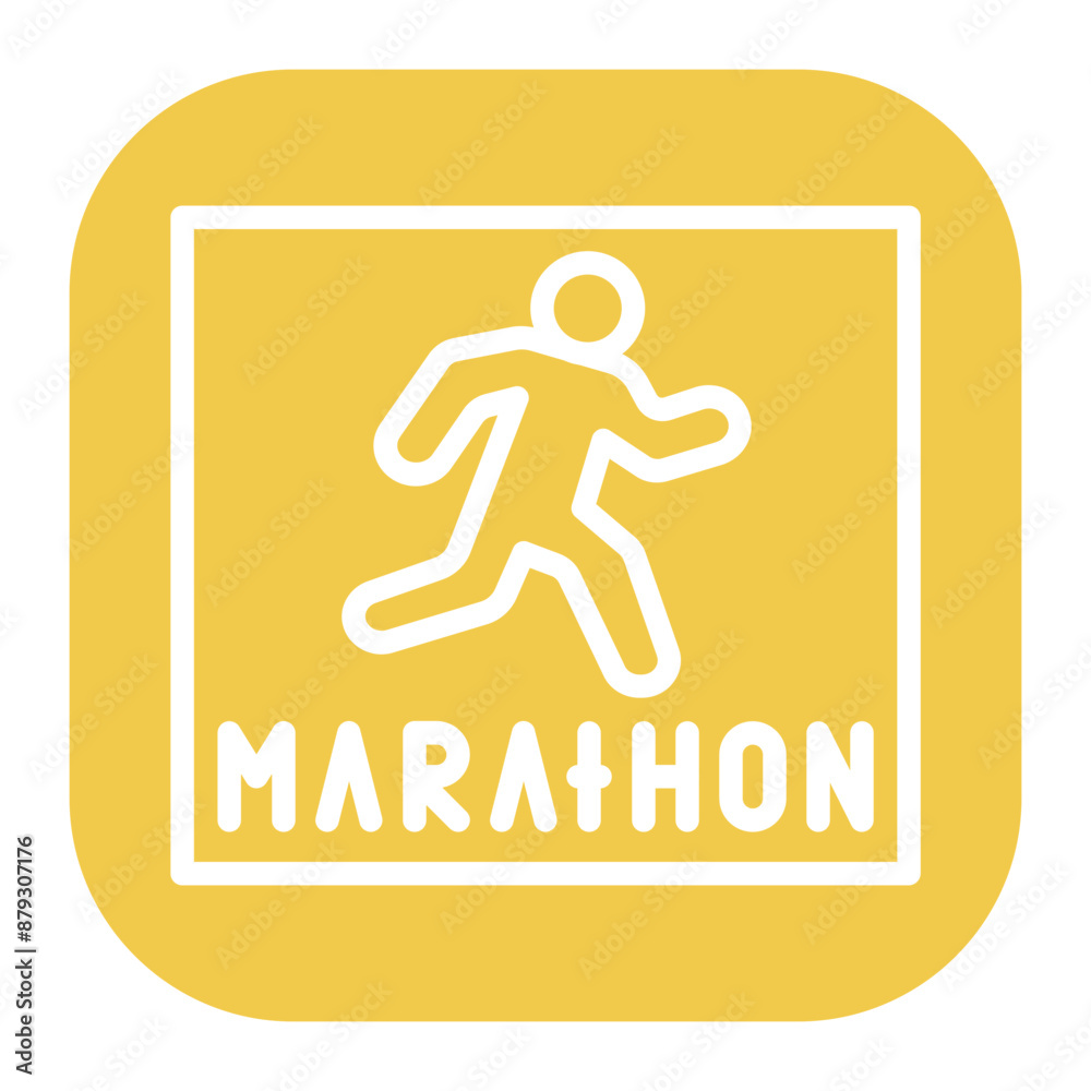 Marathon Logo icon vector image. Can be used for Marathon. Marathon Logo icon vector image. Can be used for Marathon.