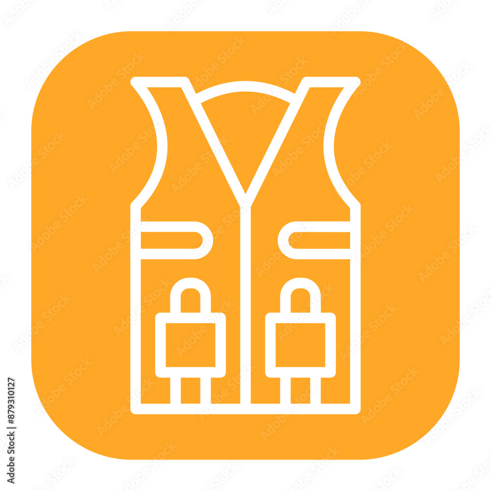 Life Jacket icon vector image. Can be used for Cruiser. Life Jacket icon vector image. Can be used for Cruiser.