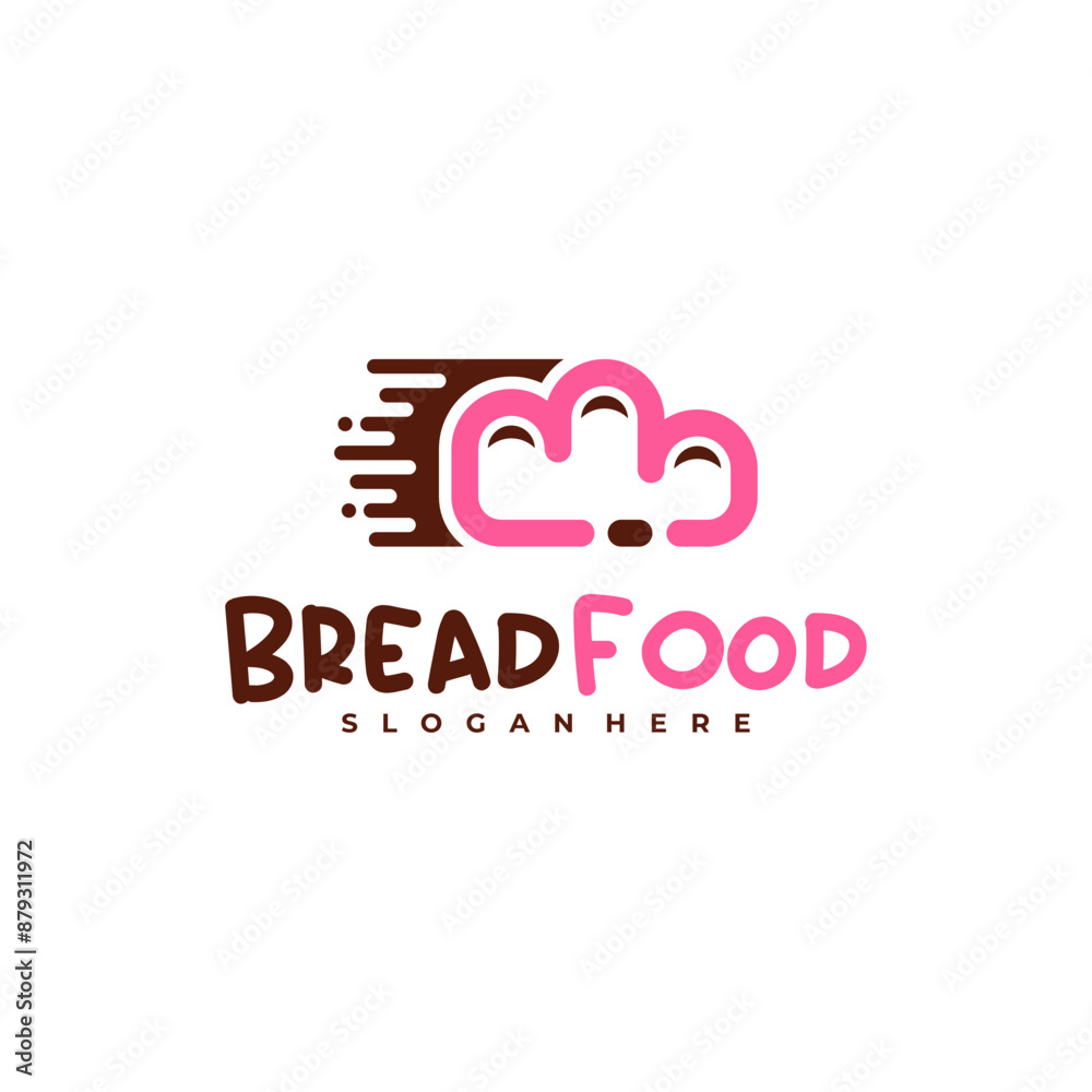 Fast Bread logo vector template, Creative Bread logo design concepts