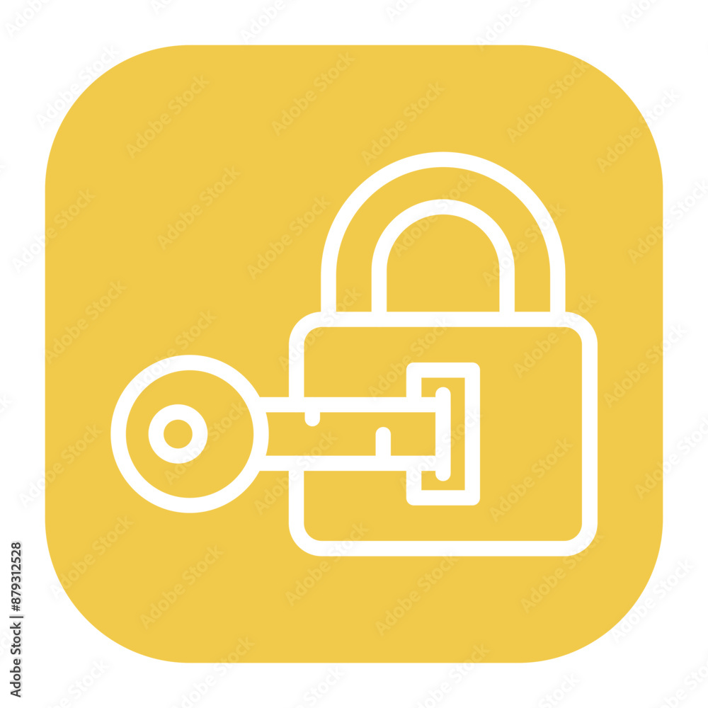 Lock icon vector image. Can be used for Information Security. Lock icon vector image. Can be used for Information Security.