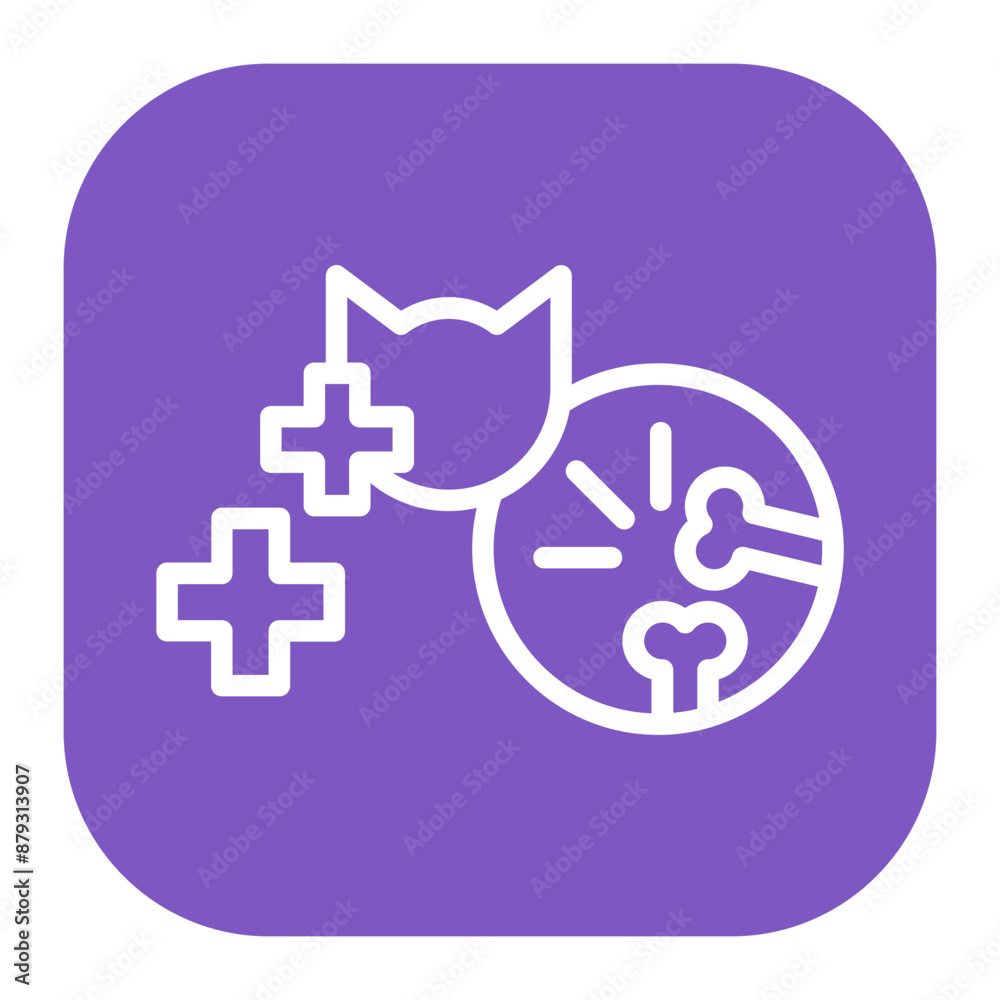 Pet Surgery icon vector image. Can be used for Psychiatric Hospitals. Pet Surgery icon vector image. Can be used for Psychiatric Hospitals.
