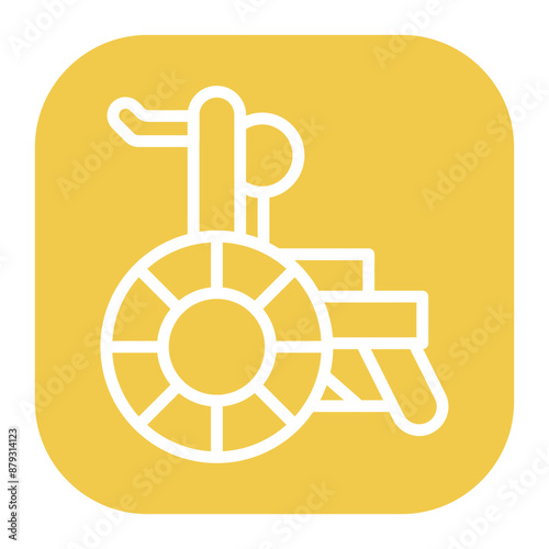 Wheelchair Access icon vector image. Can be used for Psychiatric Hospitals.