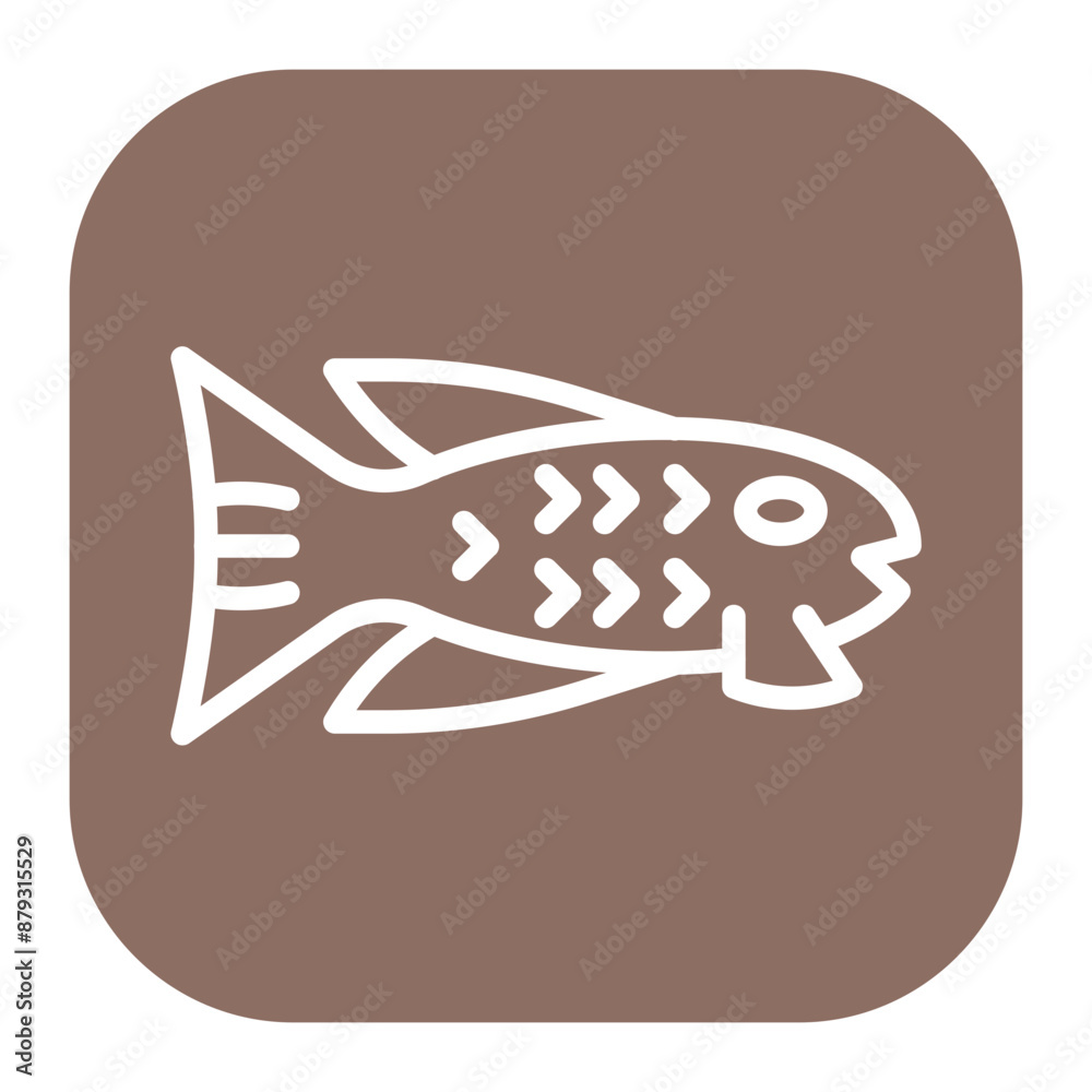 Kingdom Fish icon vector image. Can be used for Empire. Kingdom Fish icon vector image. Can be used for Empire.