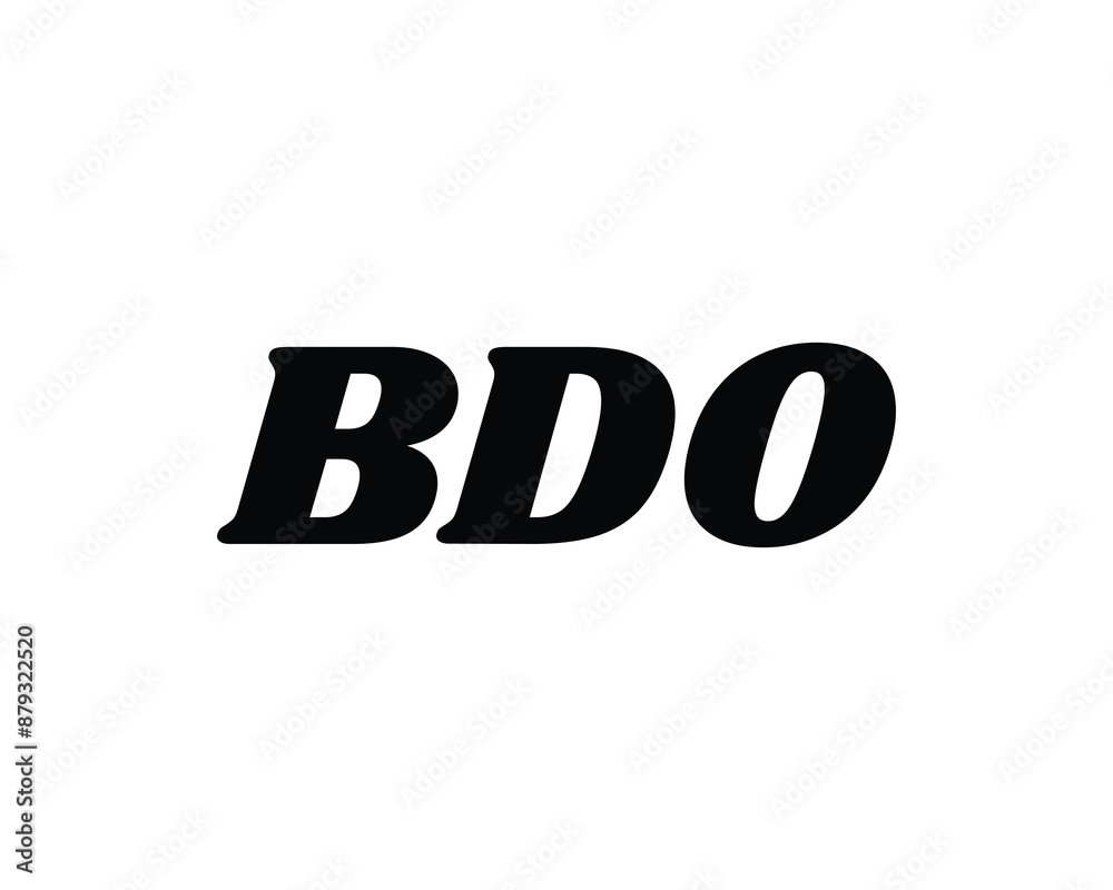 BDO logo design vector template. BDO logo design. BDO logo design vector template. BDO logo design.