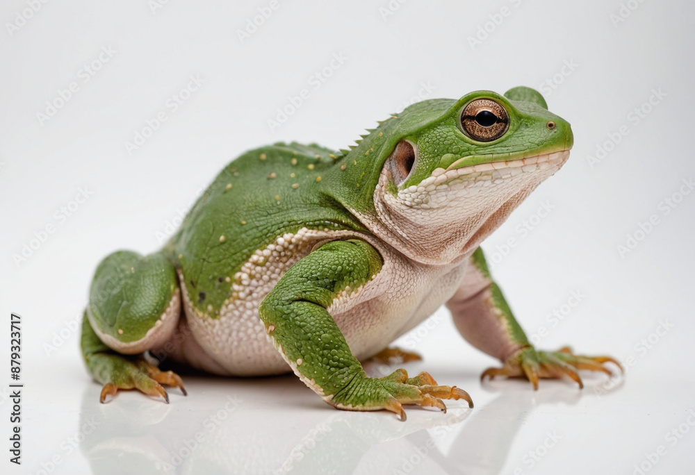Obraz premium Reptiles, isolated on a white background in commercial photography