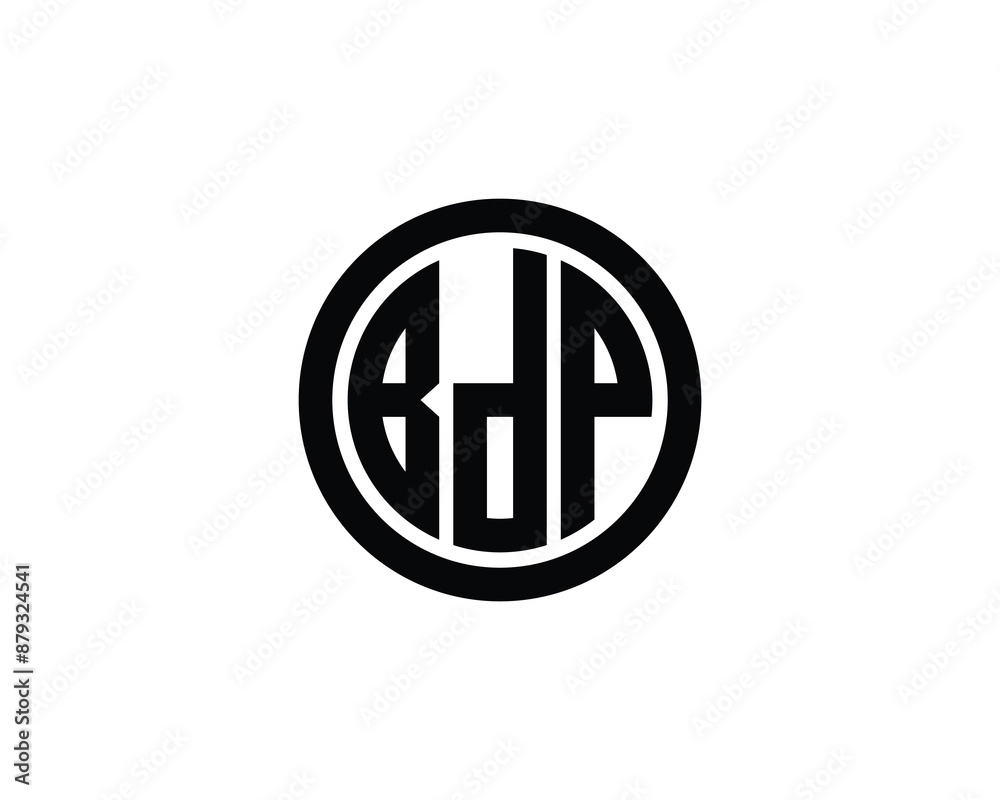 BDP logo design vector template. BDP logo design. BDP logo design vector template. BDP logo design.