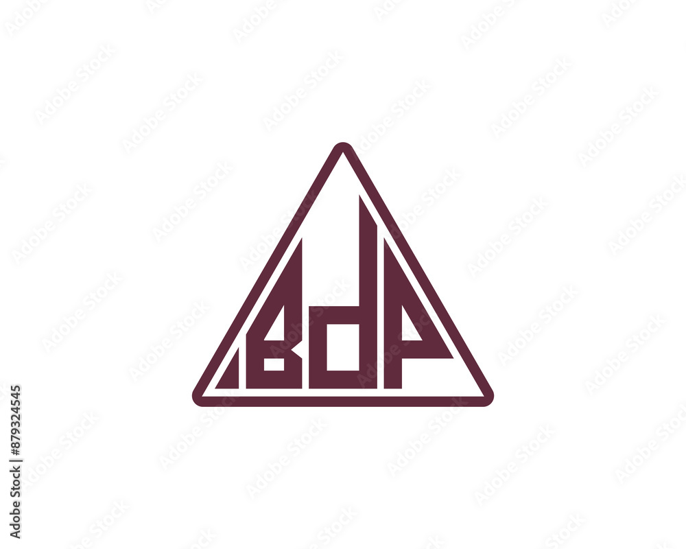 BDP logo design vector template. BDP logo design. BDP logo design vector template. BDP logo design.