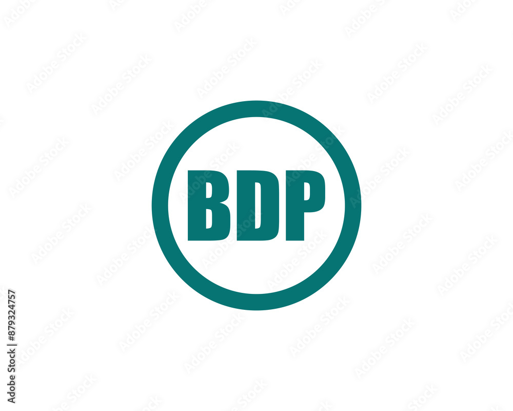 BDP logo design vector template. BDP logo design. BDP logo design vector template. BDP logo design.