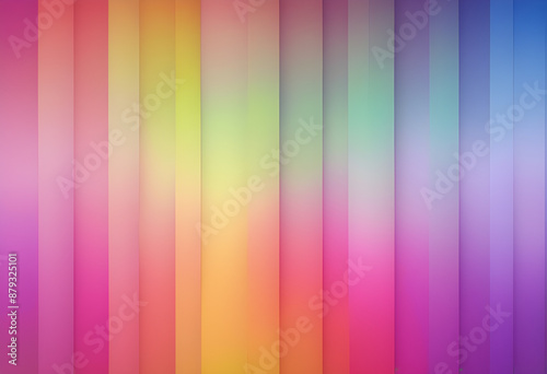Abstract colorful gradient background with vertical stripes, featuring a blend of red, orange, yellow, green, blue, and purple hues creating a vibrant and harmonious visual effect.