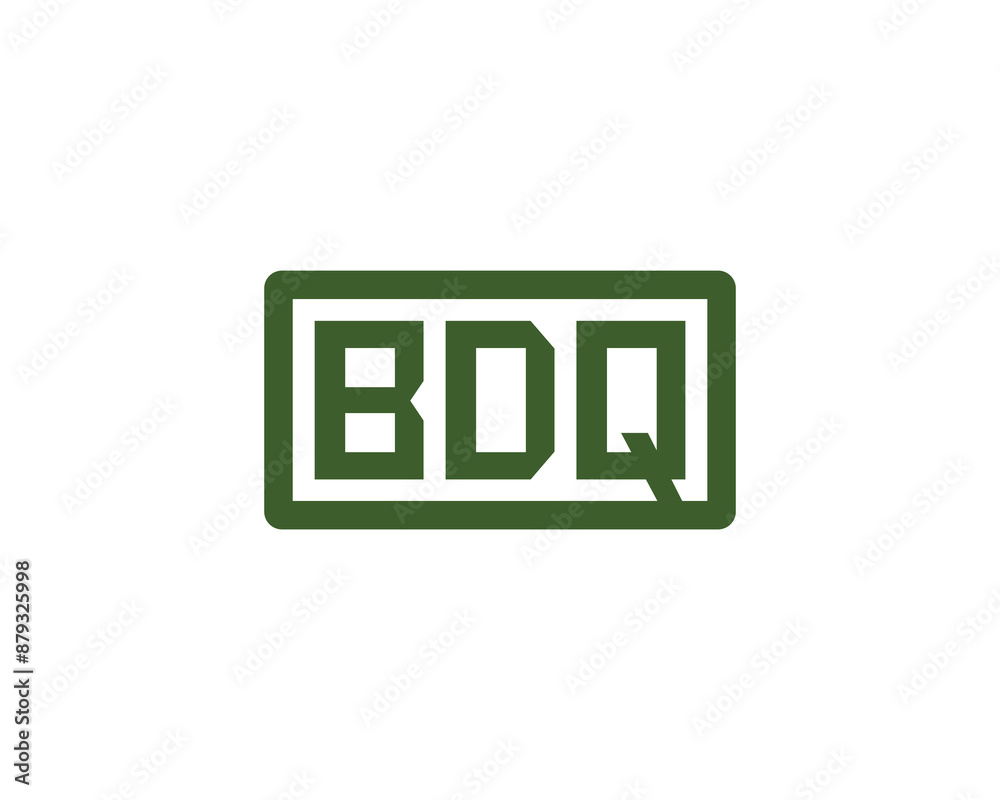 BDQ logo design vector template. BDQ logo design. BDQ logo design vector template. BDQ logo design.