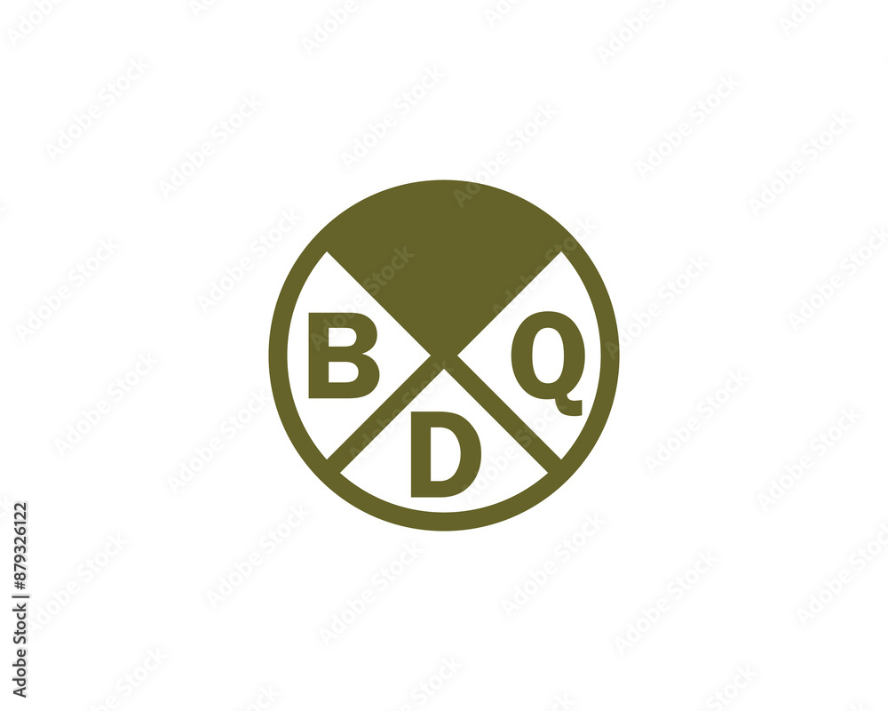 BDQ logo design vector template. BDQ logo design. BDQ logo design vector template. BDQ logo design.
