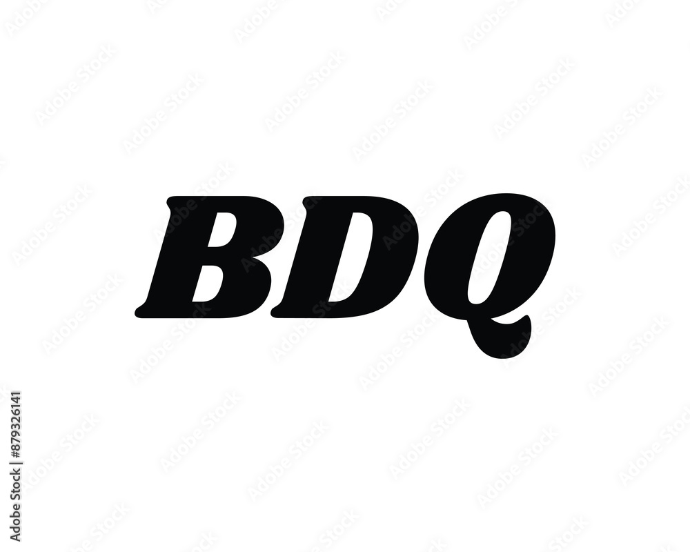 BDQ logo design vector template. BDQ logo design. BDQ logo design vector template. BDQ logo design.