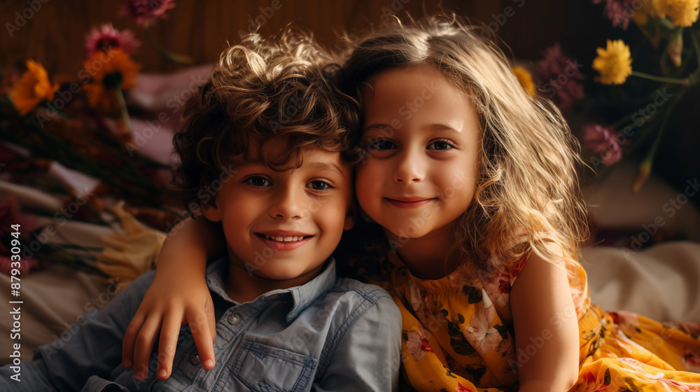 child girl boy childhood kid brother sister love family together portrait fun happy joy happiness cute cheerful young child girl boy childhood kid brother sister love family together portrait fun happy joy happiness cute cheerful young