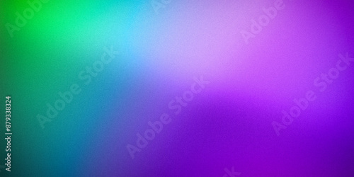 This image showcases a smooth gradient that transitions from green to blue to purple, creating a vibrant and colorful background suitable for various creative projects and digital designs