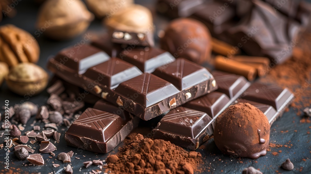 Delicious Broken Chocolate Bars: Handmade Confectionery for World Chocolate Day