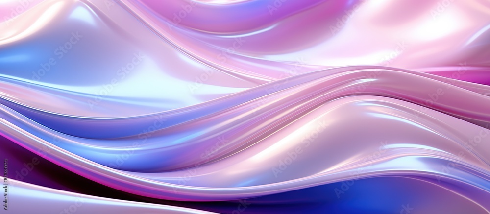 Fototapeta premium Abstract Iridescent Swirls