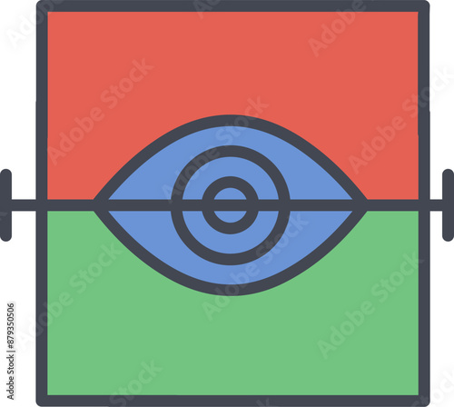 Eye Scan Vector Icon