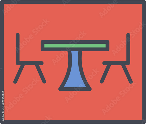 Canteen Vector Icon
