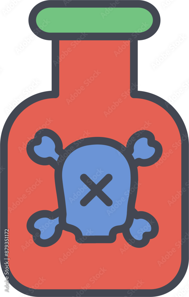 Poison Vector Icon Poison Vector Icon