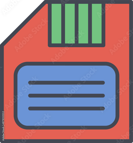 Save Vector Icon