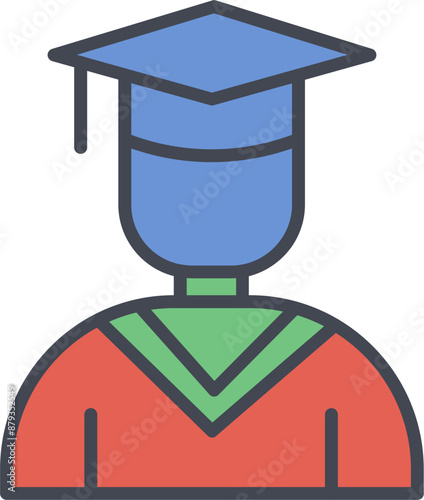 Bachelor Vector Icon