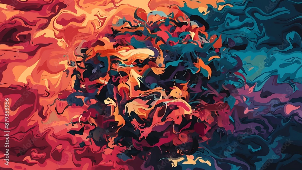 abstract background with various shades Wallpaper abstract background with various shades Wallpaper