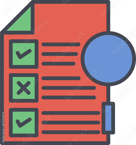 Case Study Vector Icon