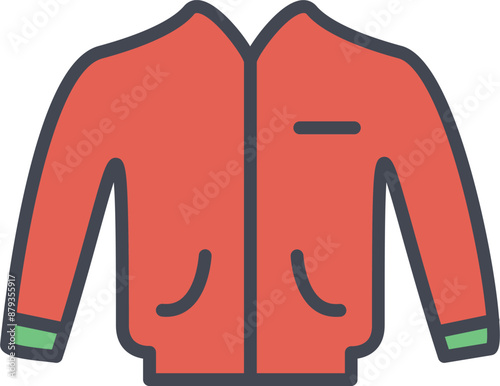 Jacket Vector Icon