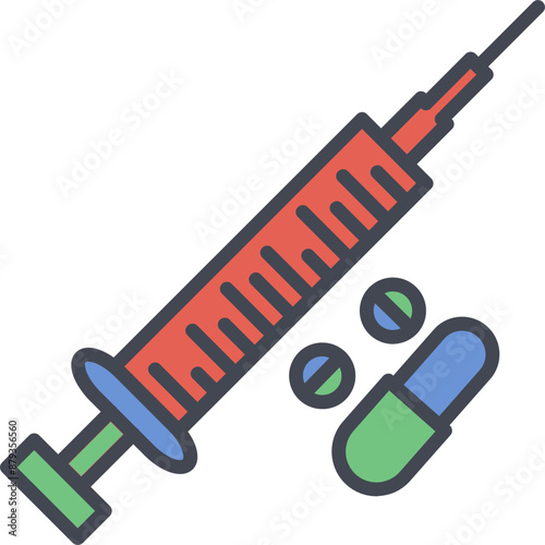 Steroids Vector Icon