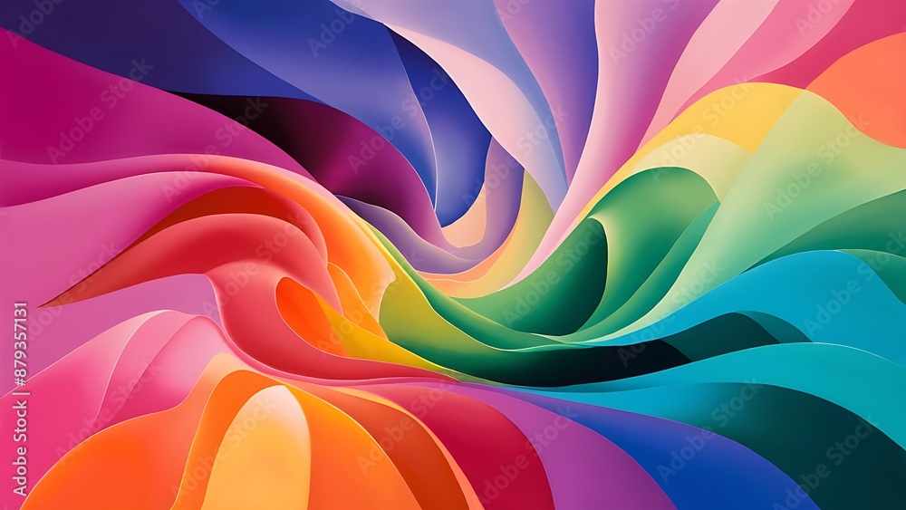 Obraz premium abstract colorful gradient background Wallpaper