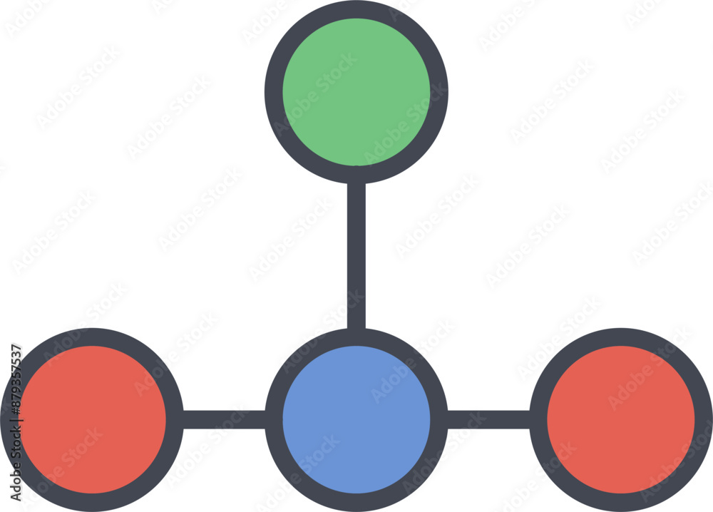 Draw Hierarchy Vector Icon Draw Hierarchy Vector Icon