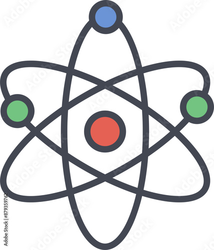 Atom Vector Icon