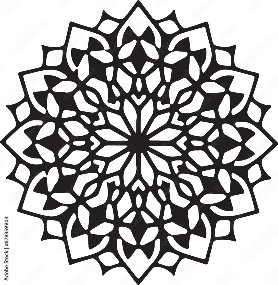 Art & Illustration vector mandala illustration image Art & Illustration vector mandala illustration image