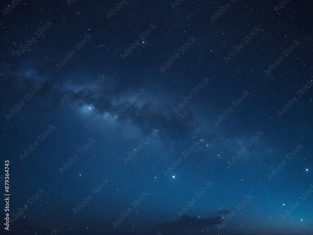 Fototapeta premium starry night sky nebula background Starlight, blue, galaxy, abstract, astronomy, dark, vector, light, nature, space, fantasy, science, wallpaper, bright, moon, universe, black, constellation, cosmo,