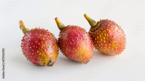 Ramontchi fruit on white background photo