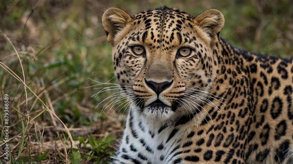 Obraz premium close up of a leopard