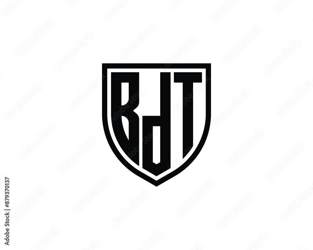 BDT Logo design vector template. BDT Logo design.