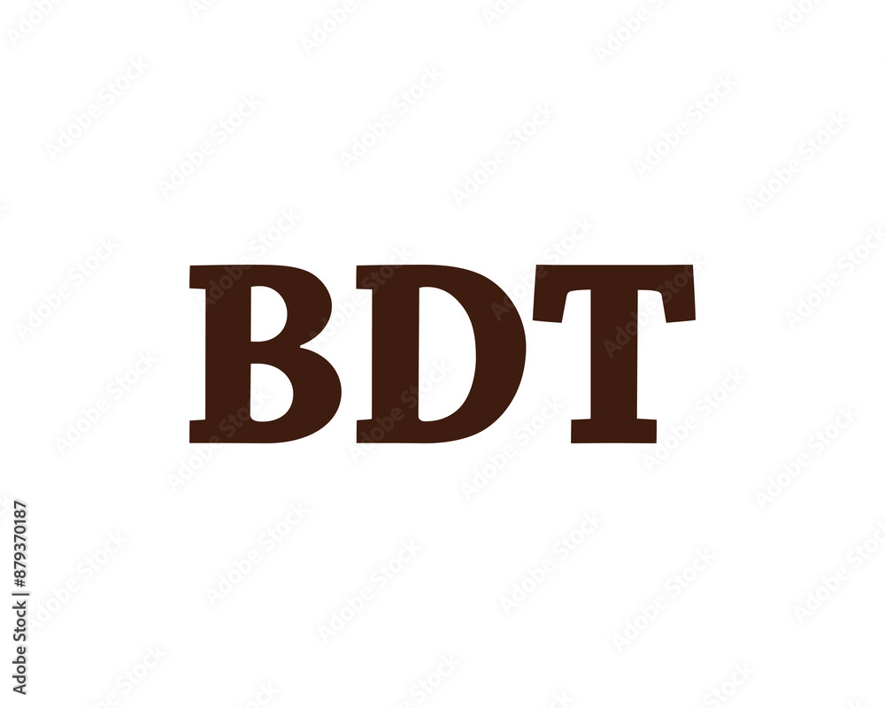 BDT Logo design vector template. BDT Logo design. BDT Logo design vector template. BDT Logo design.